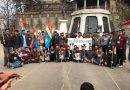 <em>लोकतंत्र की हत्यारी मोदी सरकार के खिलाफ एनएसयूआई ने निकाला मशाल जलूस</em>