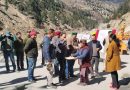 उपायुक्त किन्नौर ने शांगटोंग-करच्छम जल विद्युत परियोजना के निर्माण कार्य का निरीक्षण किया